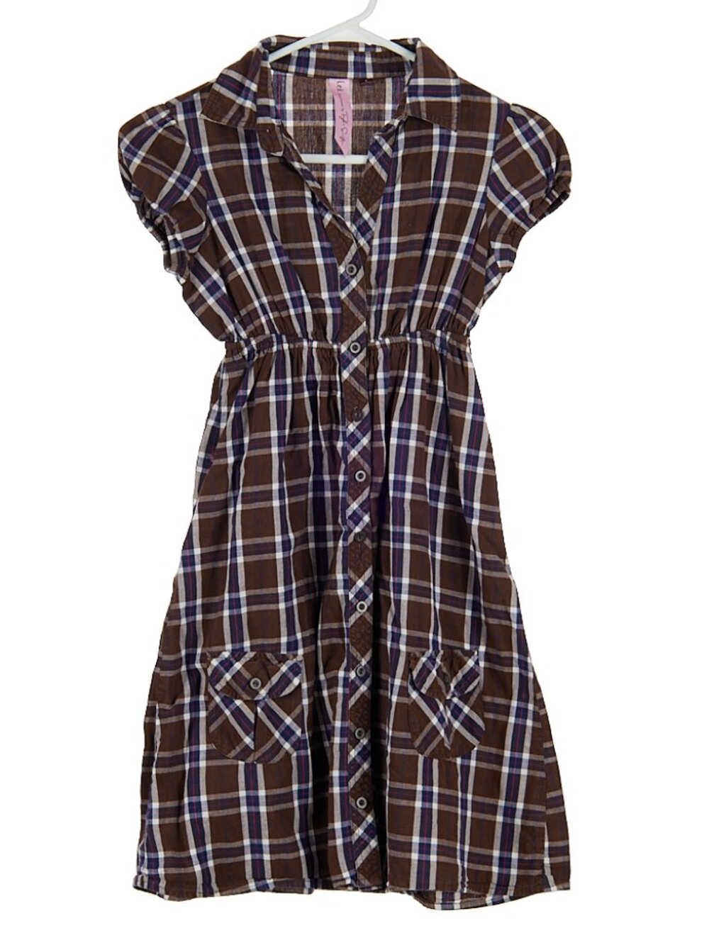 L.E.I. Sundresses By Taylor Swift Dress Y2k Academia School Girl Plaid Juniors S